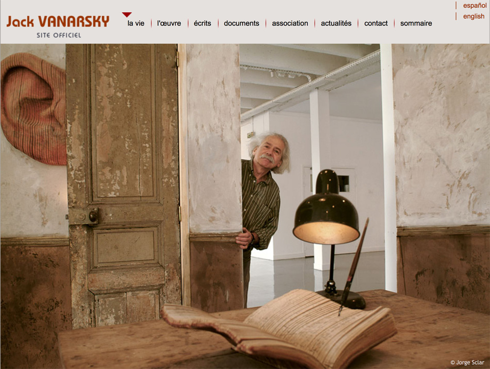 You are currently viewing Site officiel de Jack Vanarsky