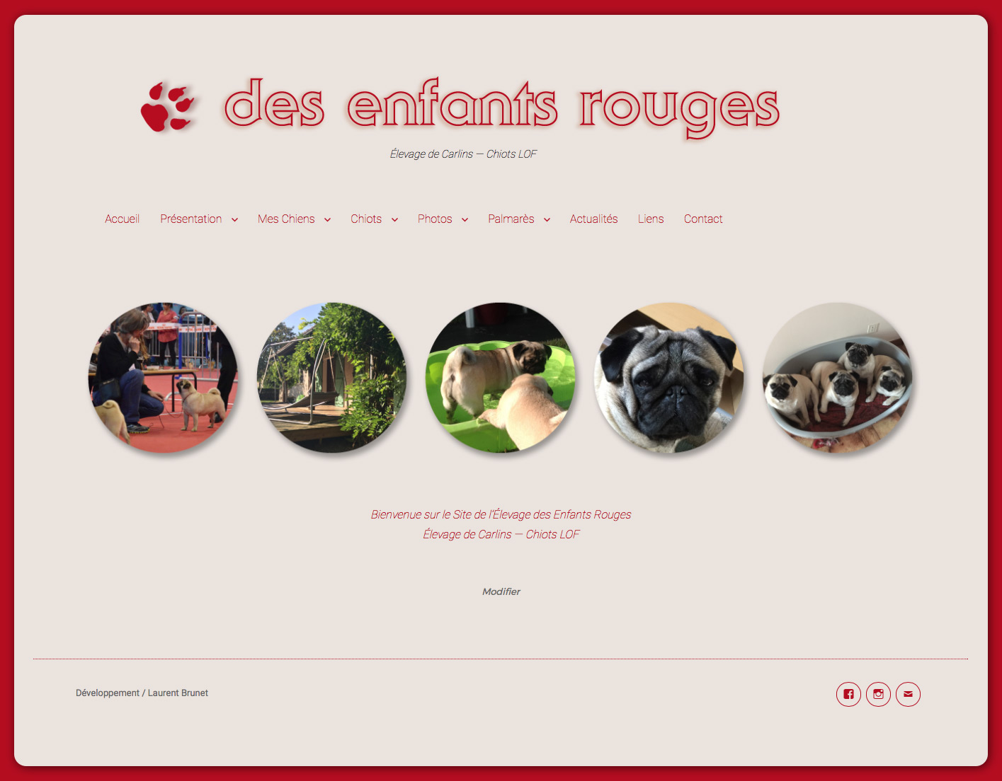You are currently viewing Site de l’élevage des Enfants Rouges