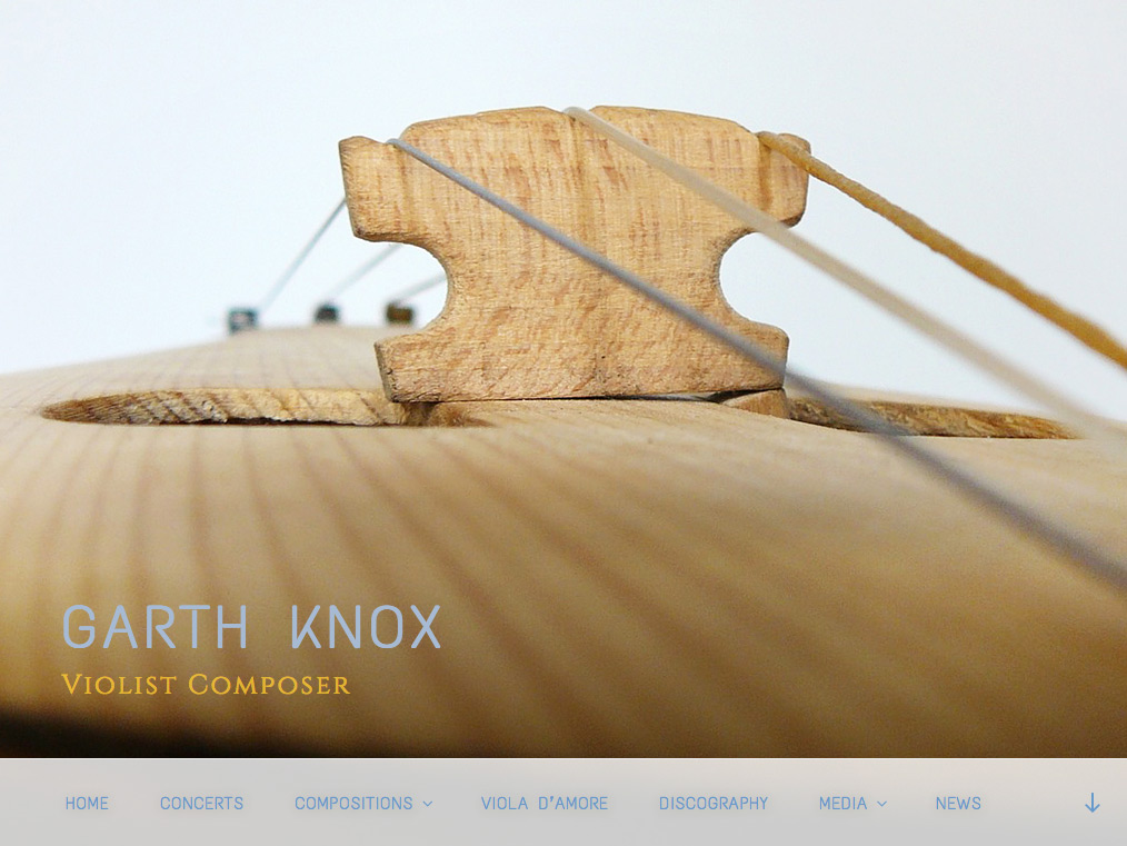 You are currently viewing Garth Knox : Violist Composer